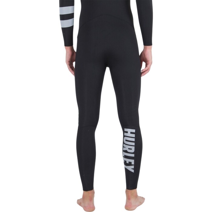 2024 Hurley Mens Advant 3/2mm Chest Zip Wetsuit MFS0013302 - Black